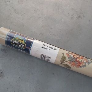 VTG Cottagecore roll wallpaper Shabby Chic Grannycore wall decor double VILLAGE
